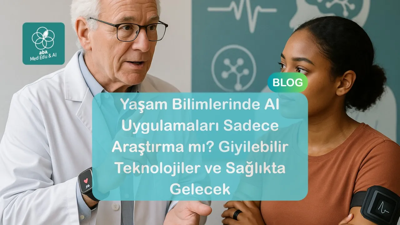 Yaşam Bilimlerinde AI Uygulamaları Sadece Araştırma mı? Giyilebilir Teknolojiler ve Sağlıkta Gelecek