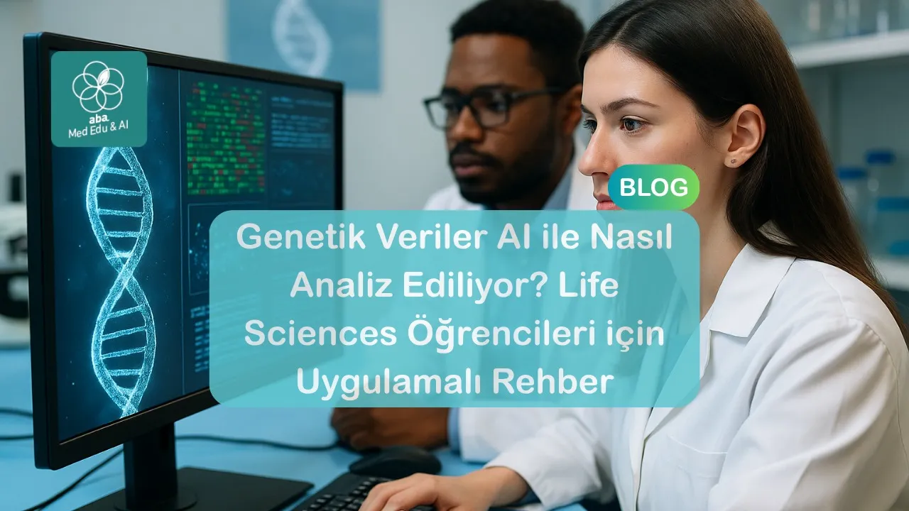 Genetik Veriler AI ile Nasıl Analiz Ediliyor? Life Sciences Öğrencileri için Uygulamalı Rehber