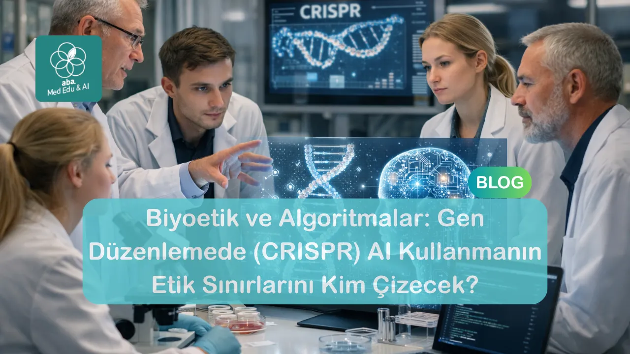 Biyoetik ve Algoritmalar: Gen Düzenlemede (CRISPR) AI Kullanmanın Etik Sınırlarını Kim Çizecek?
